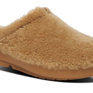 Women's OOcoozie Sherpa Mule - Café Spice